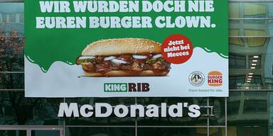 Witzige Werbung: Burger King ärgert Konkurrent McDonald's