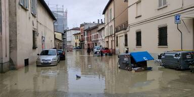 Italien Flut