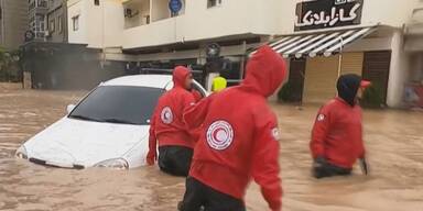 Unwetter in Libyen