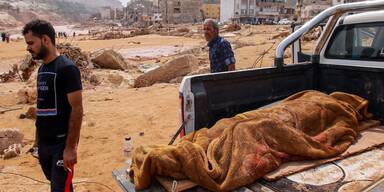 Mindestens 5.200 Tote nach Unwetter in Libyen: "Überall liegen Leichen"