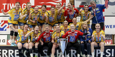 Hypo NÖ holte sich souverän erneut Frauen-Cuptitel