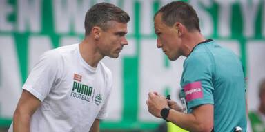 Rapid-Coach Klauß mit Frontal-Attacke auf Final-Schiedsrichter