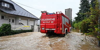 Feuerwehr Hochwasser Unwetter