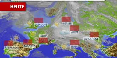 Aktuelle Wetterprognose vom Montag (16.09.2024)