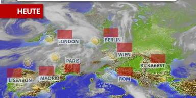 Aktuelle Wetterprognose für Dienstag (22.10.2024)