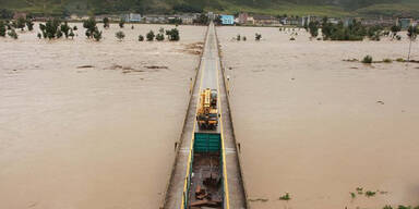 Überschwemmung Nordkorea