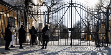 Schönbrunn teilweise wegen der Sturmlage gesperrt 