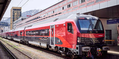 Österreich beim Bahnfahren Nummer 2 in EU