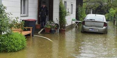 Unwetter überfluten Braunau