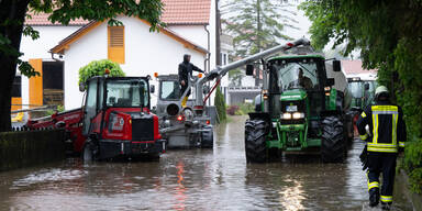 Hochwasser in Bayern 