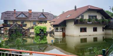 Überschwemmungen in Slowenien