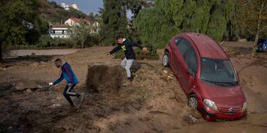 Unwetter Spanien