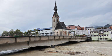 Hochwasser in Schwaz 