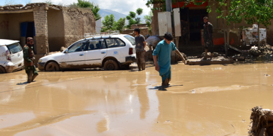 Schwere Überflutungen in Afghanistan
