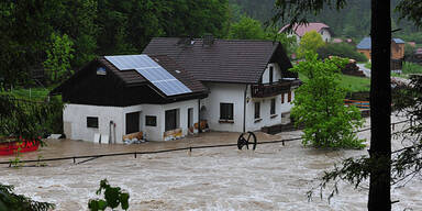Hochwasser im Raum Lilienfeld