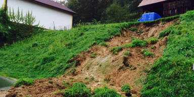 Überschwemmungen im Bezirk Leibnitz