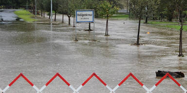 Überschwemmungen im Bezirk Jennersdorf