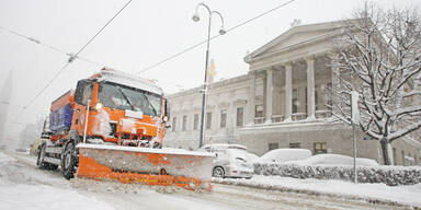 Schnee Winter Wien