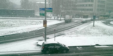 Schnee Winter Österreich Wien