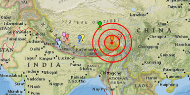 Erdbeben Tibet