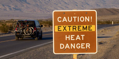 Death Valley Hitze