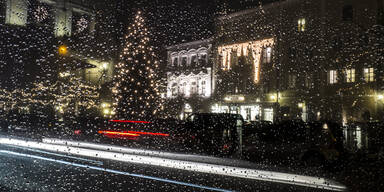 Regenwetter zu Weihnachten 