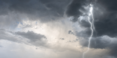 Hier gilt jetzt Gewitter-Warnung