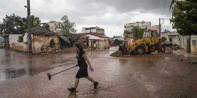 Griechenland Überschwemmungen