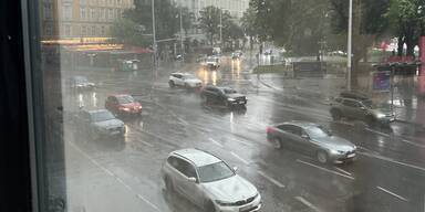 Stadt Wien warnt vor Hagel-Gewitter