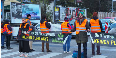 Klima-Kleber kündigen neue Großproteste in Wien an