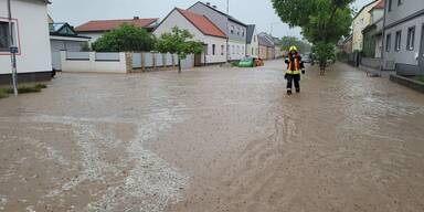 Neusiedl Überschwemmungen 