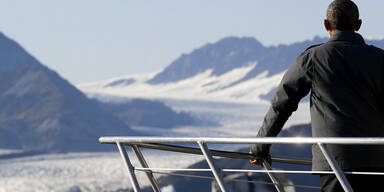 US-Präsident Barack Obama bei seiner Tour durch Alaska