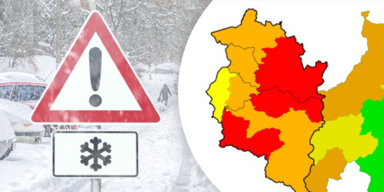 Schnee-Walze im Anmarsch: Hier gilt jetzt Warnstufe rot!