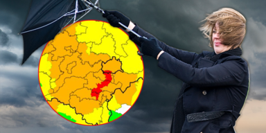 Sturm-Alarm! Hier herrscht jetzt Warnstufe rot