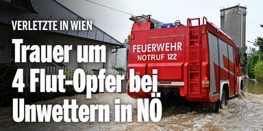 Feuerwehr Hochwasser Unwetter