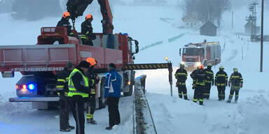 Feuerwehr Schnee Steiermark