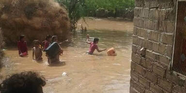 Jemen Überflutungen 