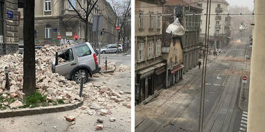 Zagreb Erdbeben 