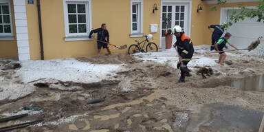 Schwere Unwetter Kirnberg NÖ