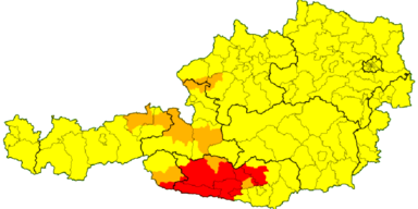 Unwetter-Warnung 