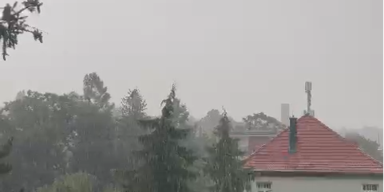 Regen in Wien 