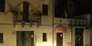 Erdbeben in Italien - Lage in Visso 