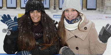 So fällt der Schnee in Wien