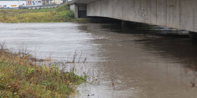 Gail führt Hochwasser