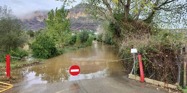 Wieder höchste Unwetter-Warnstufe in Valencia