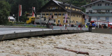 Hochwasser im Pinzgau