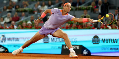 Rafael Nadal kämpfte sich ins Achtelfinale von Madrid