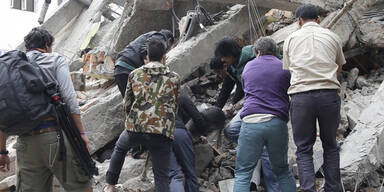 Schweres Beben in Nepal
