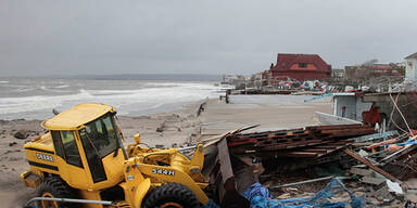 Hurrikan Sandy verwüstete New York 