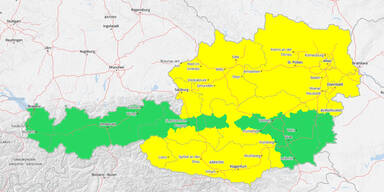 Regen-Warnung